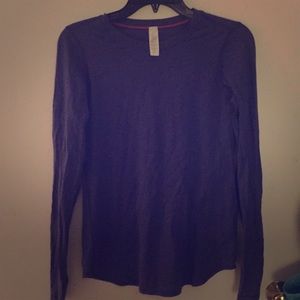 Girls Blue-ish purple ivivva long sleeve top